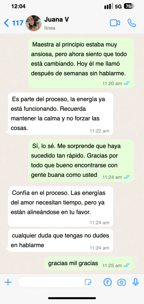 testimomio de regresos